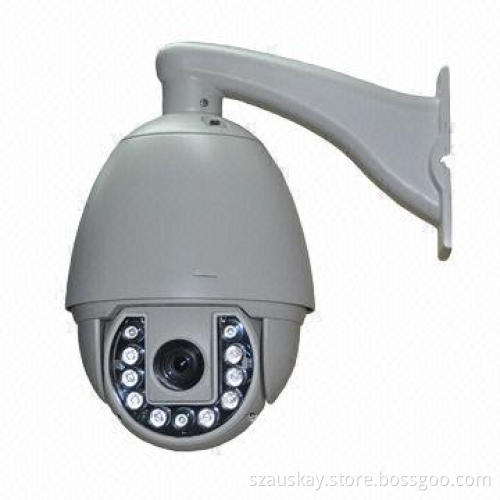 9" IR High Speed, 1/3" Sony CCD Speed Dome Camera with IR 100 Distance, 2,400bps/4,800bps/19,200bps